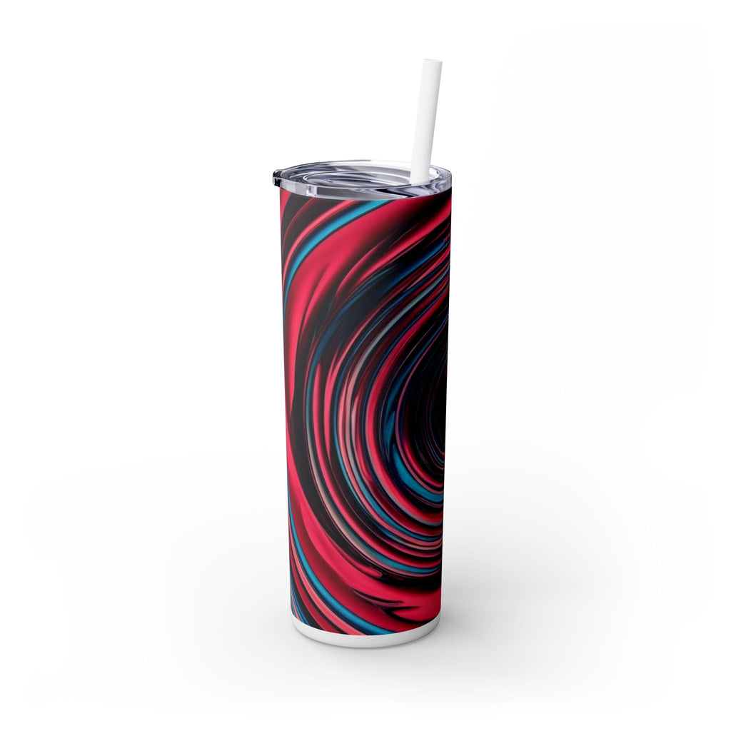 Skinny Tumbler with Straw – 20 oz Stainless Steel Cup