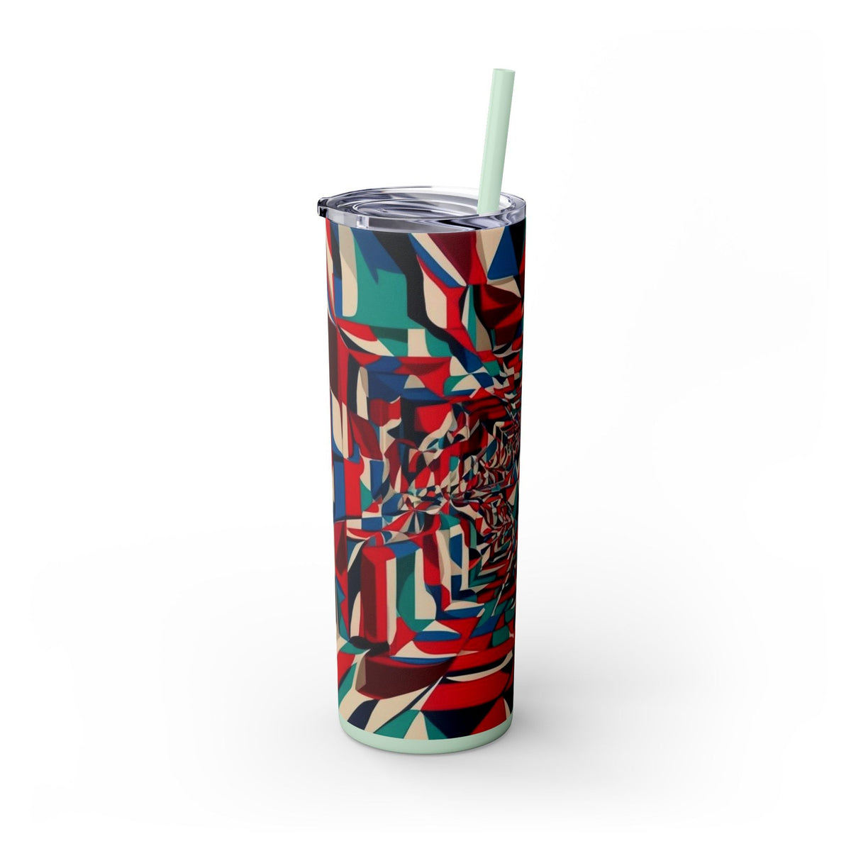 Skinny Tumbler with Straw – 20 oz Stainless Steel Cup