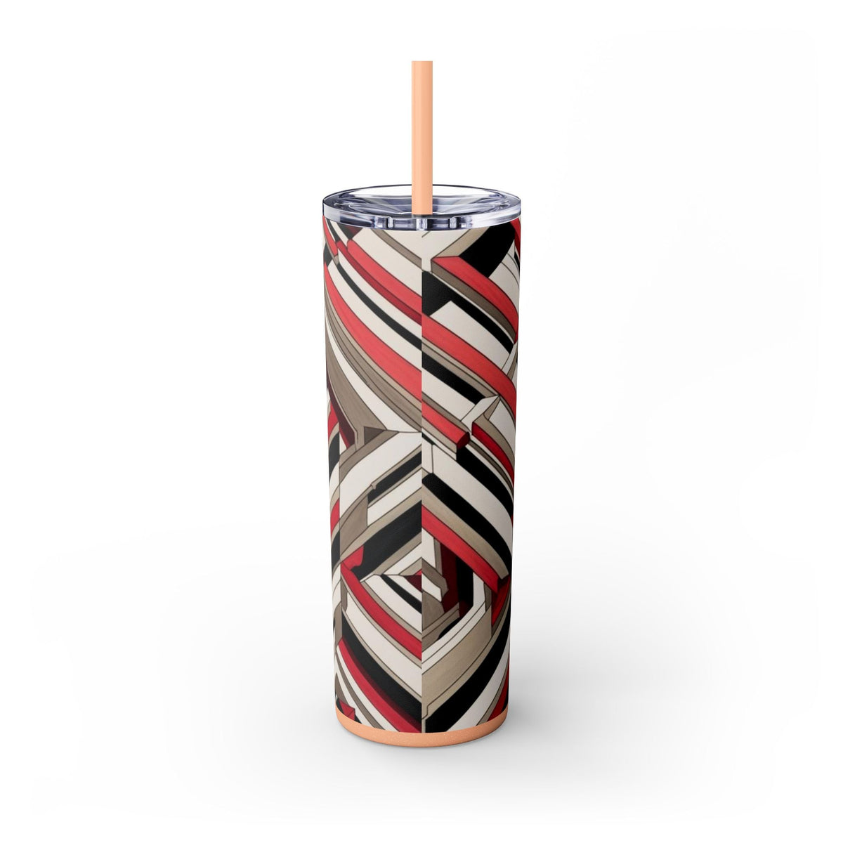 Skinny Tumbler with Straw – 20 oz Stainless Steel Cup