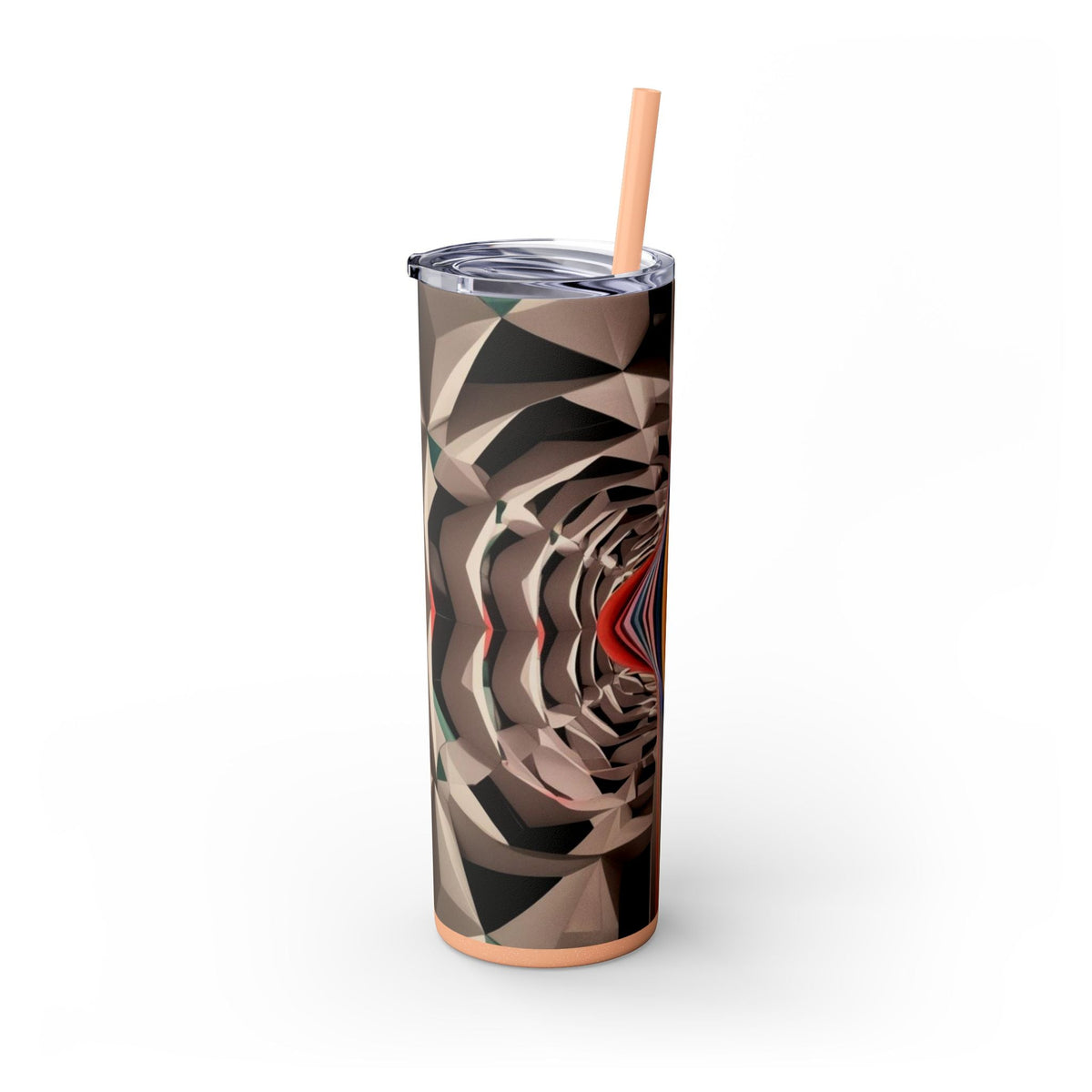 Skinny Tumbler with Straw – 20 oz Stainless Steel Cup