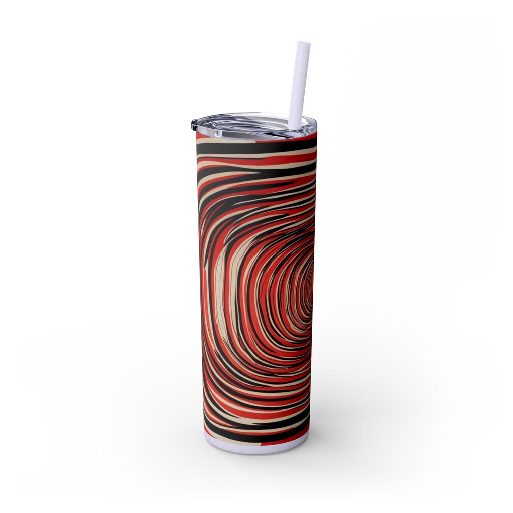 Skinny Tumbler with Straw – 20 oz Stainless Steel Cup