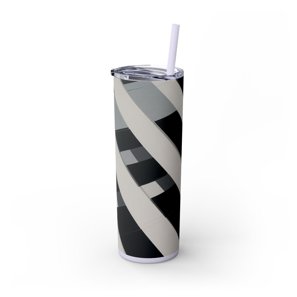 Skinny Tumbler with Straw – 20 oz Stainless Steel Cup
