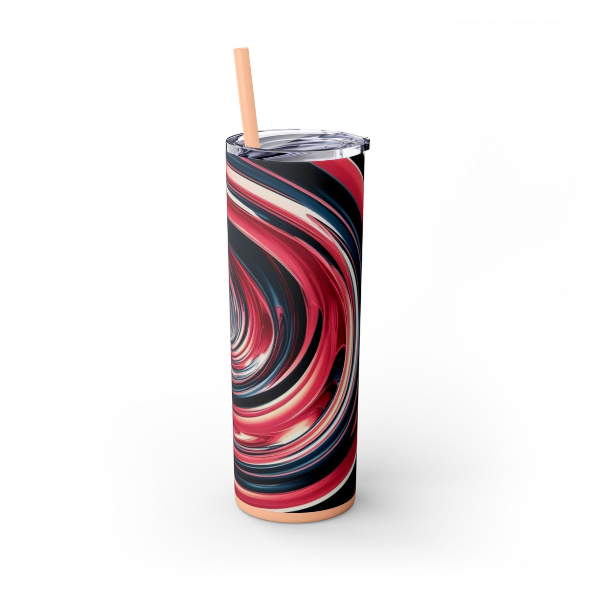 Skinny Tumbler with Straw – 20 oz Stainless Steel Cup