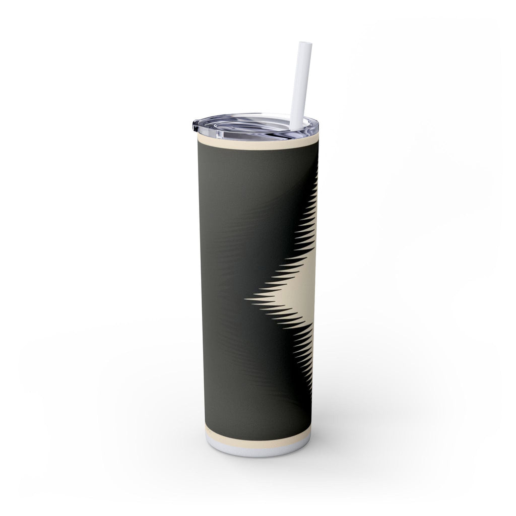 Skinny Tumbler with Straw – 20 oz Stainless Steel Cup