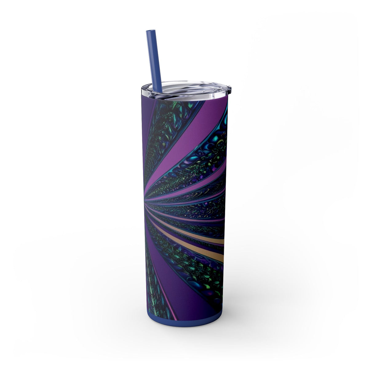 Skinny Tumbler with Straw – 20 oz Stainless Steel Cup