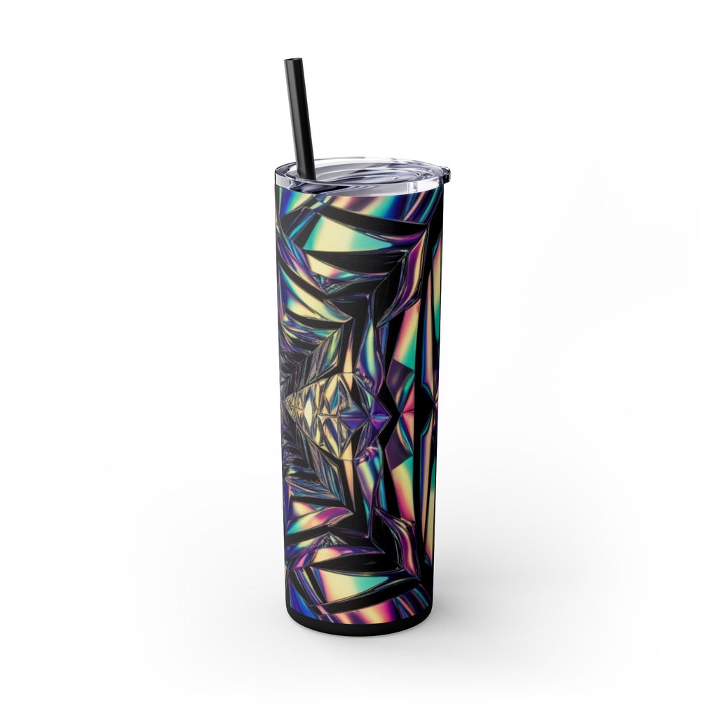 Skinny Tumbler with Straw – 20 oz Stainless Steel Cup