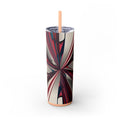 Skinny Tumbler with Straw – 20 oz Stainless Steel Cup