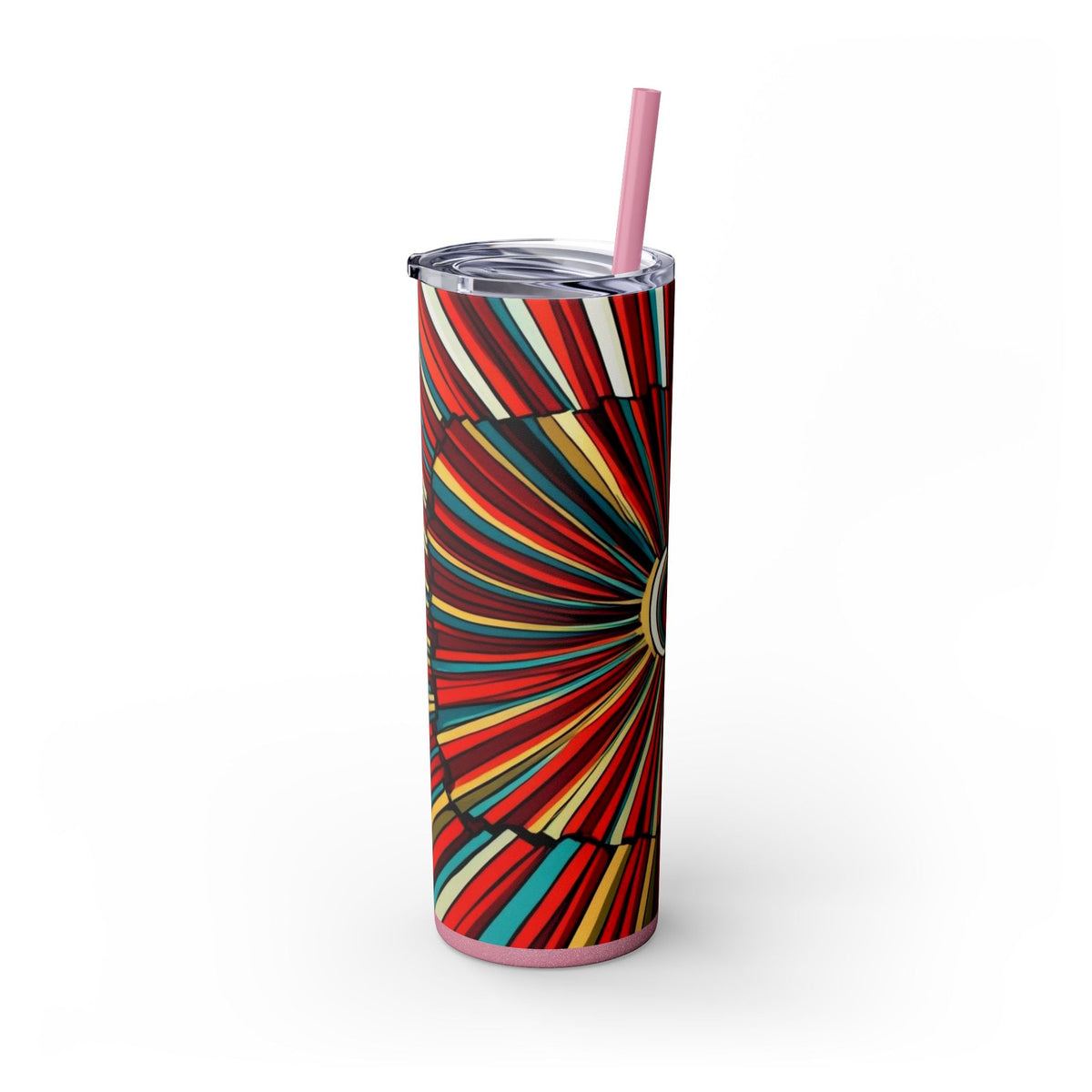 Skinny Tumbler with Straw – 20 oz Stainless Steel Cup