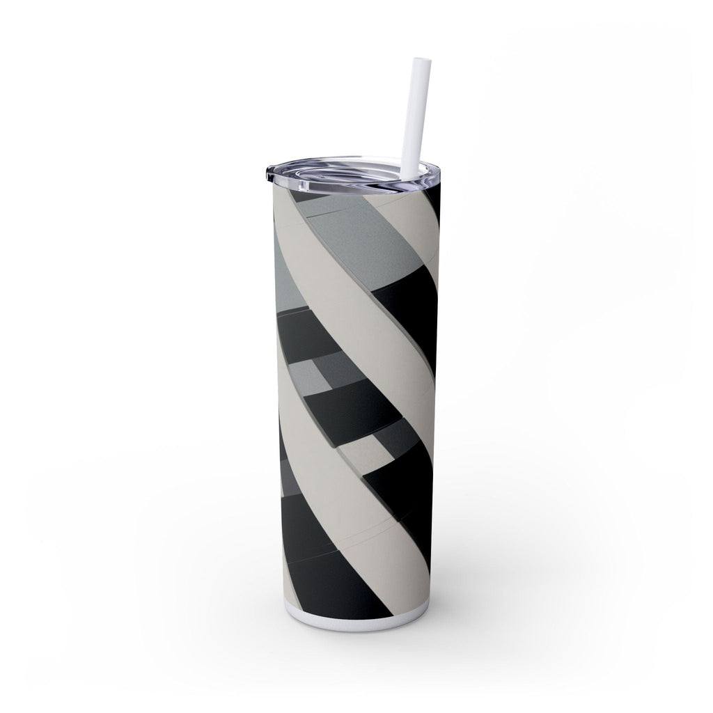 Skinny Tumbler with Straw – 20 oz Stainless Steel Cup