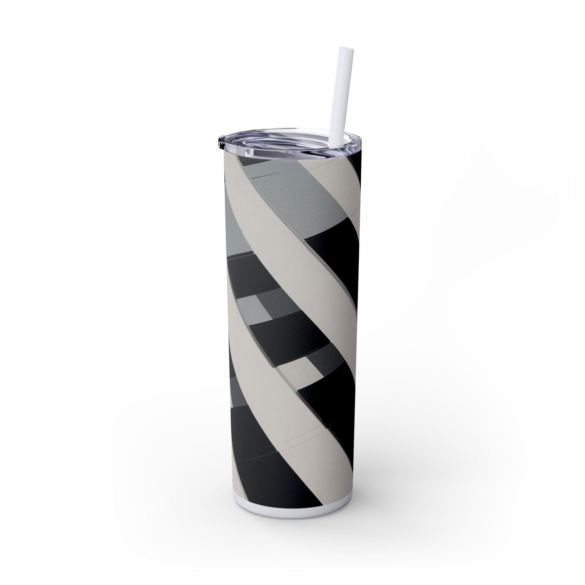 Skinny Tumbler with Straw – 20 oz Stainless Steel Cup