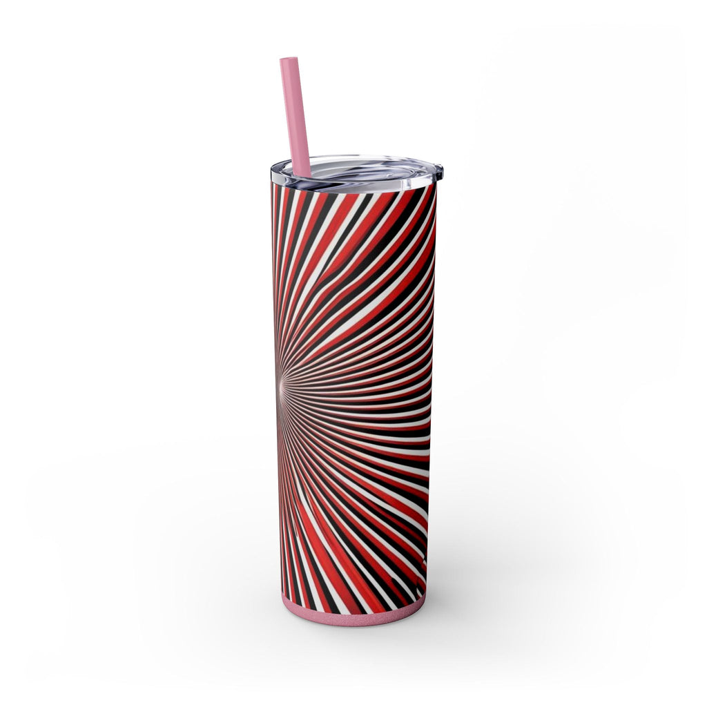 Skinny Tumbler with Straw – 20 oz Stainless Steel Cup
