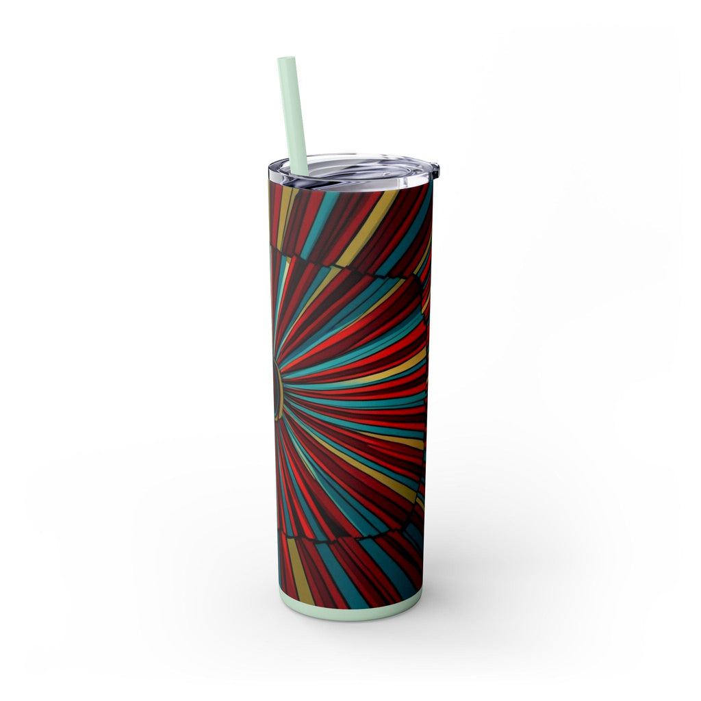 Skinny Tumbler with Straw – 20 oz Stainless Steel Cup