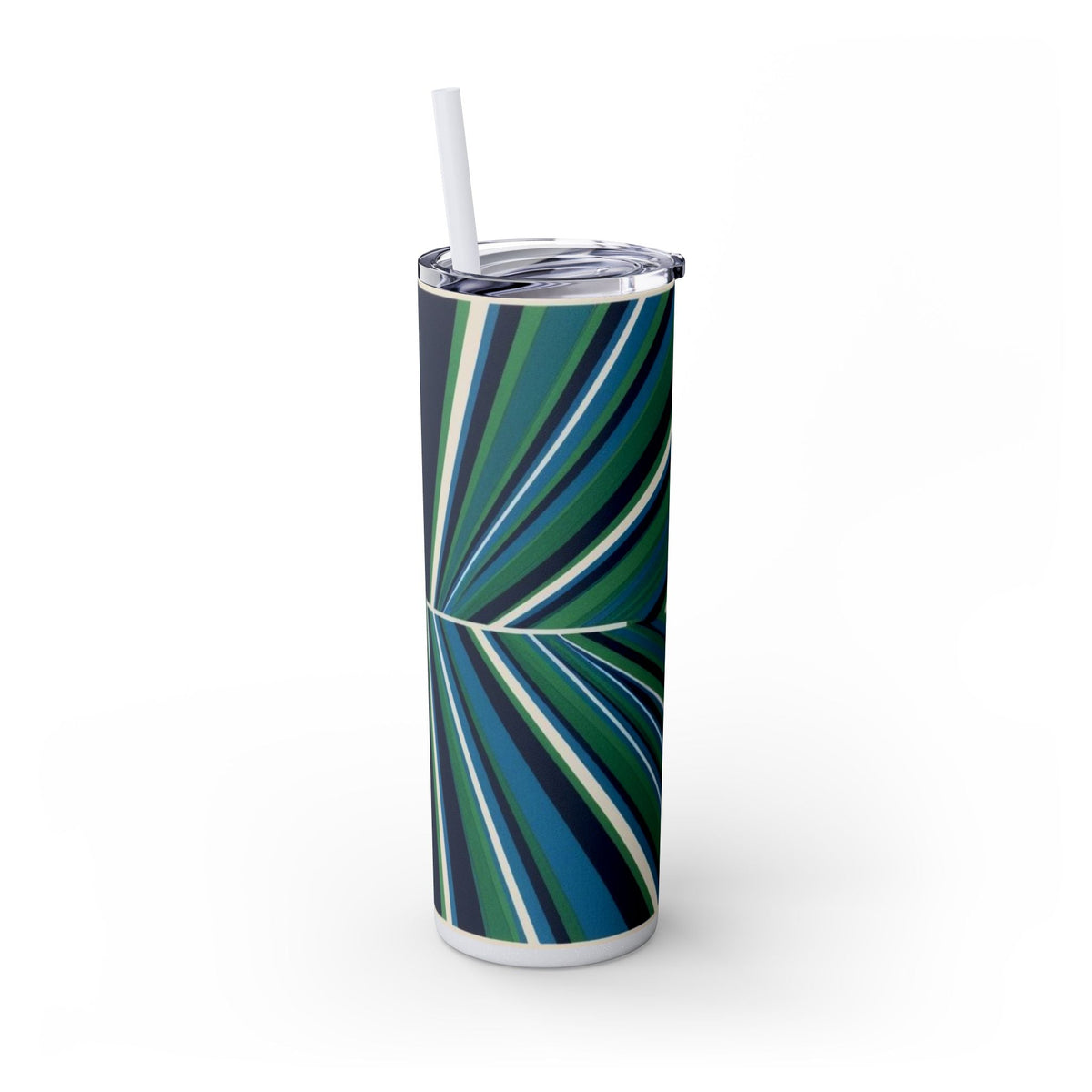 Skinny Tumbler with Straw – 20 oz Stainless Steel Cup