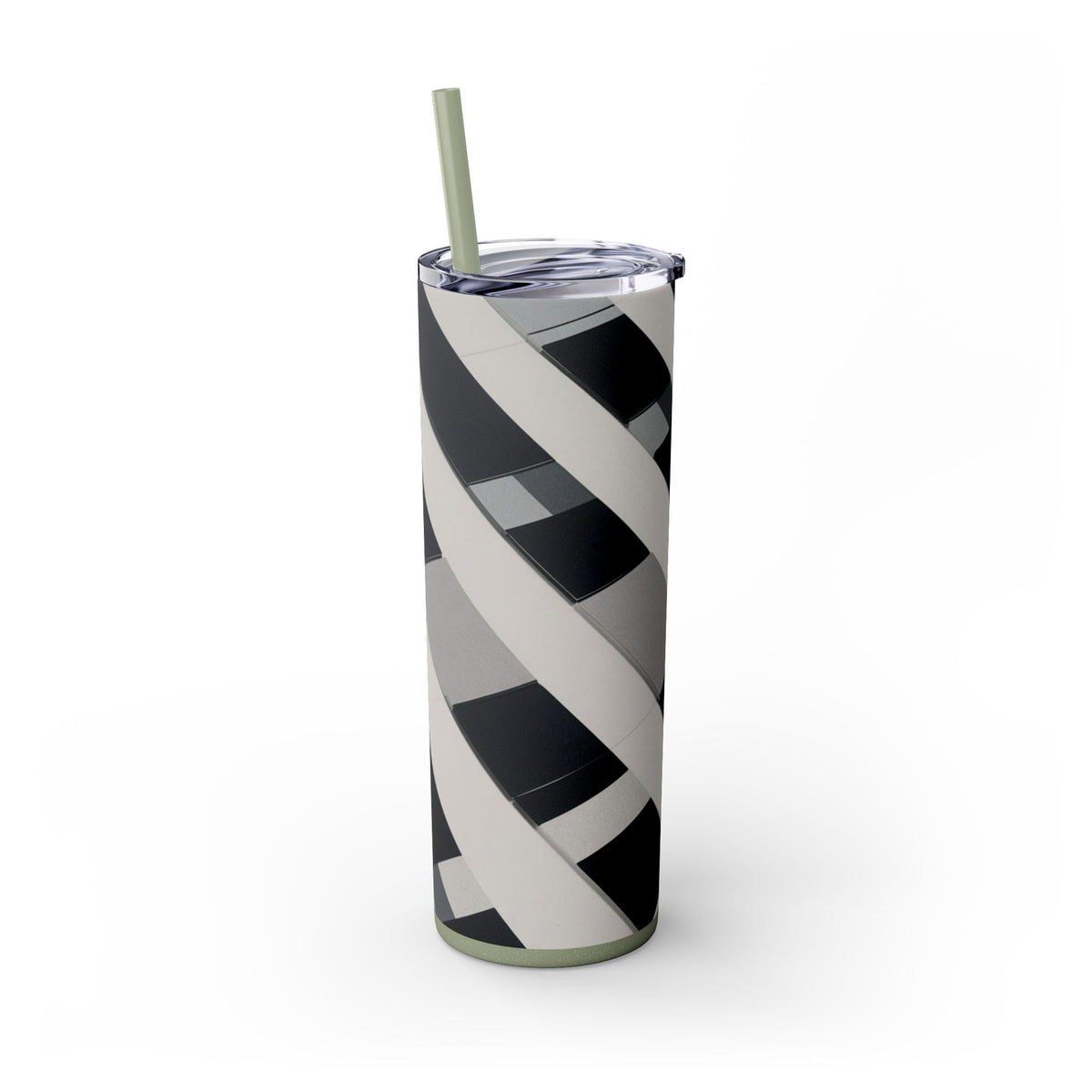 Skinny Tumbler with Straw – 20 oz Stainless Steel Cup