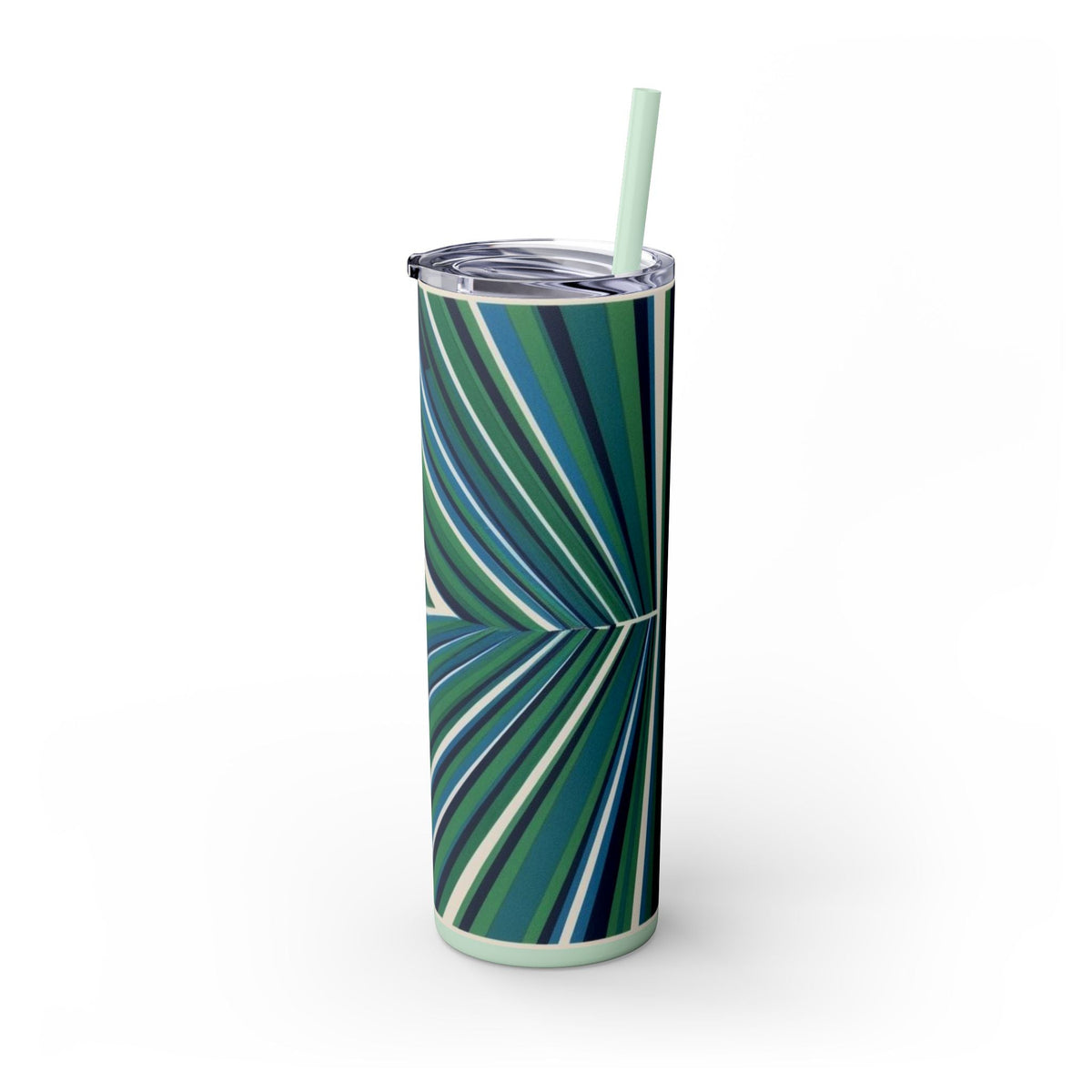 Skinny Tumbler with Straw – 20 oz Stainless Steel Cup