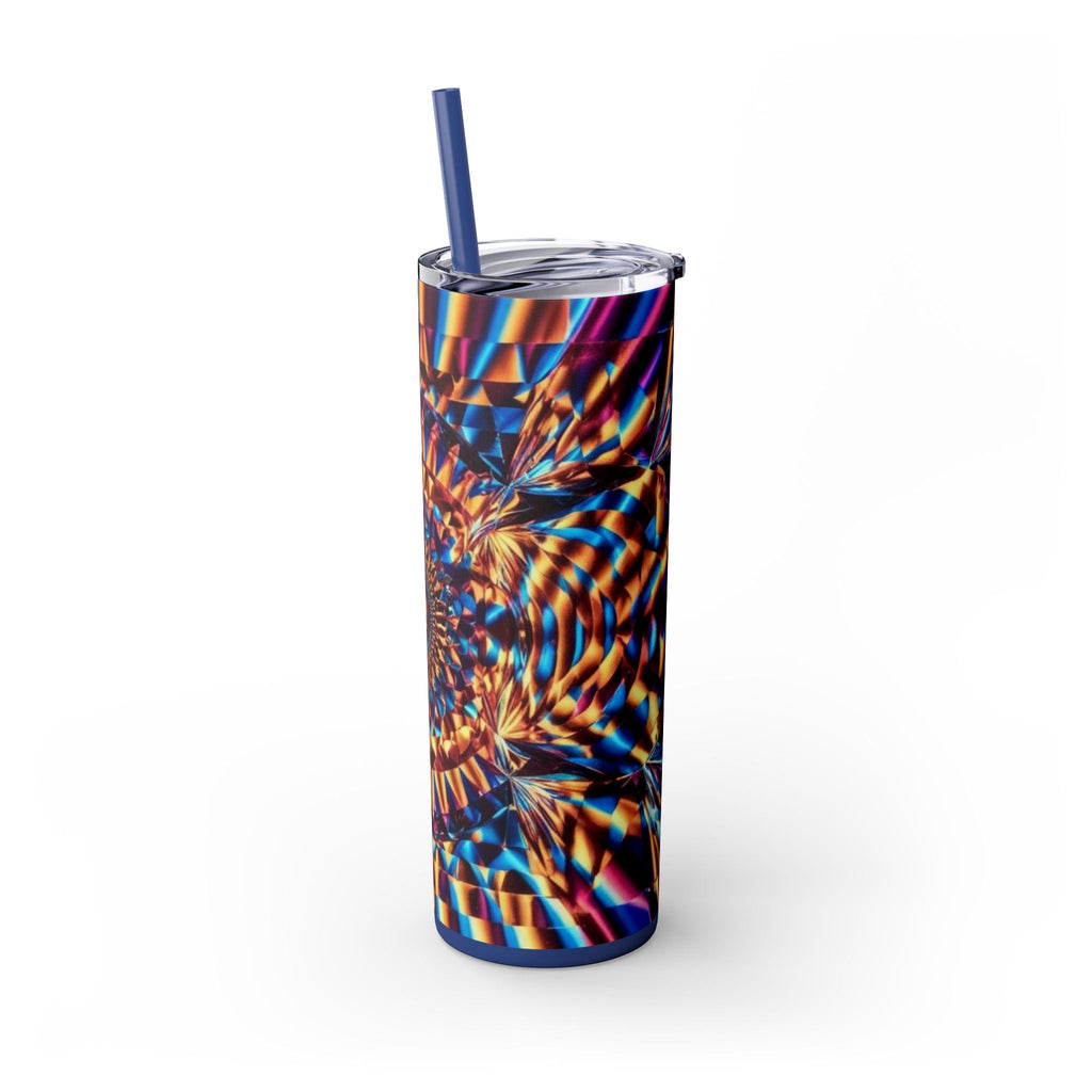 Skinny Tumbler with Straw – 20 oz Stainless Steel Cup