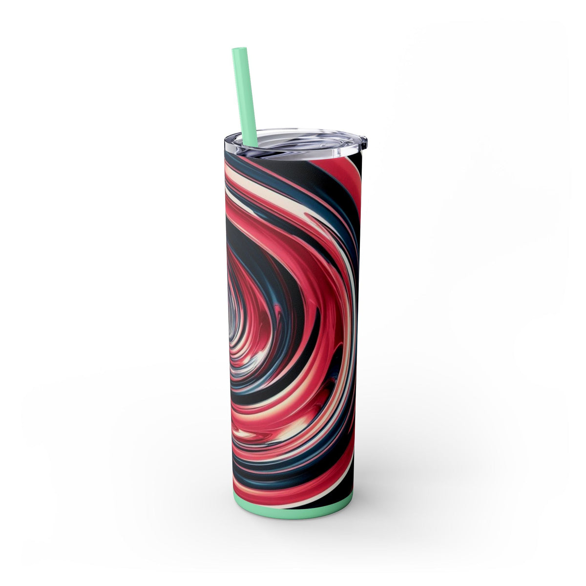 Skinny Tumbler with Straw – 20 oz Stainless Steel Cup