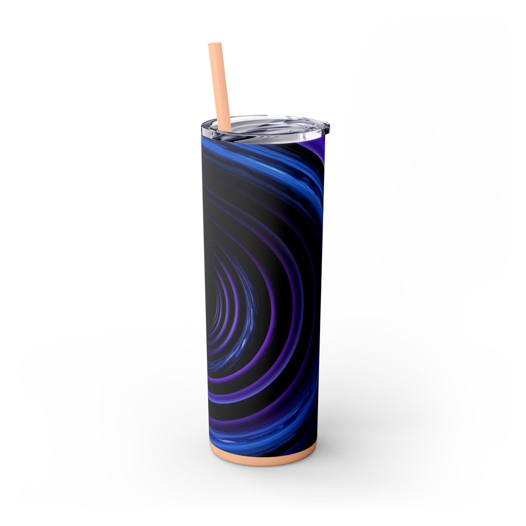 Skinny Tumbler with Straw – 20 oz Stainless Steel Cup