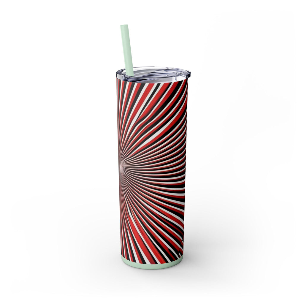 Skinny Tumbler with Straw – 20 oz Stainless Steel Cup