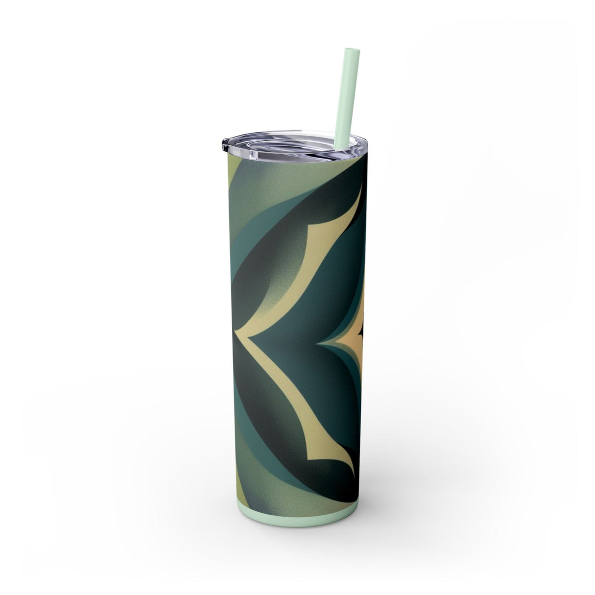 Skinny Tumbler with Straw – 20 oz Stainless Steel Cup