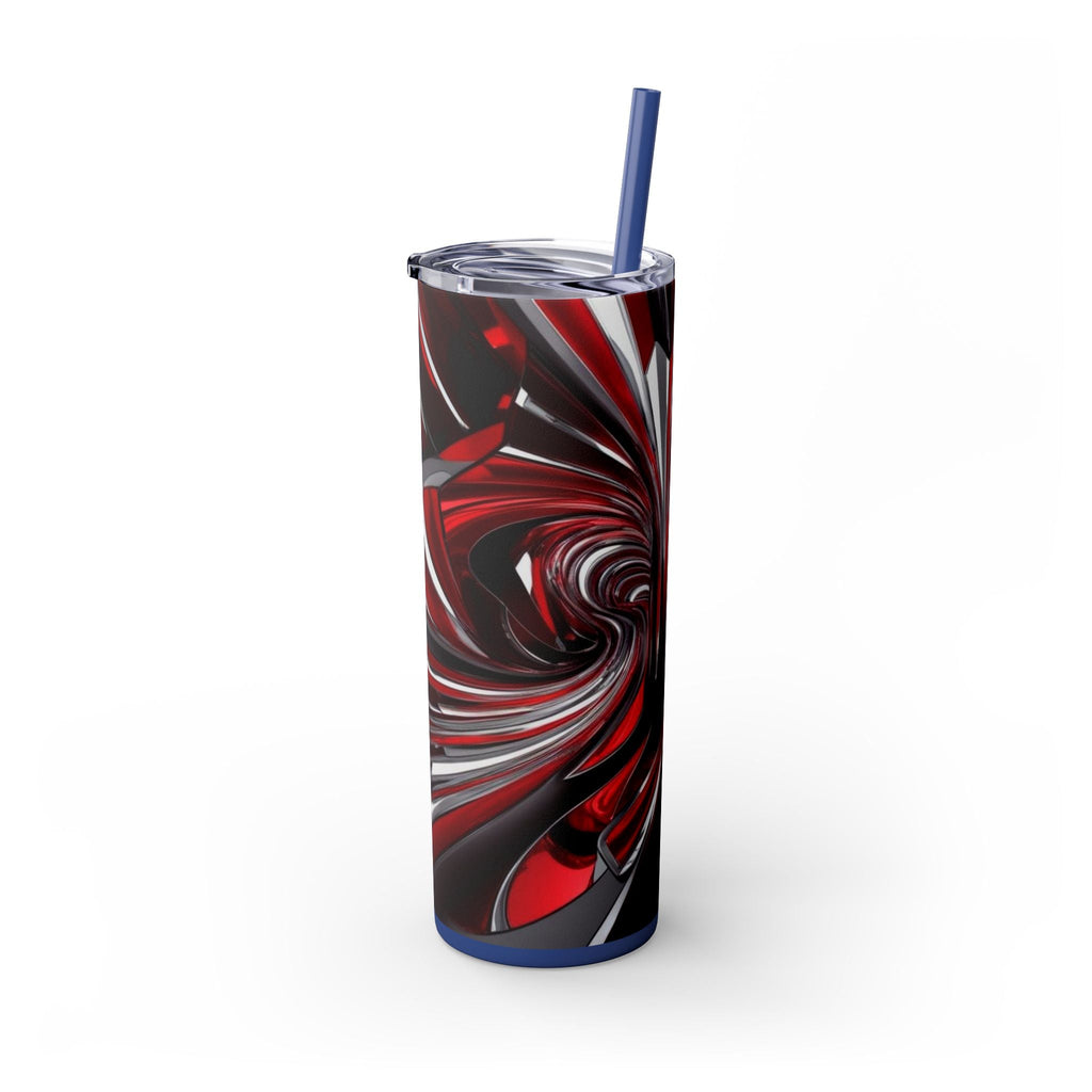 Skinny Tumbler with Straw – 20 oz Stainless Steel Cup