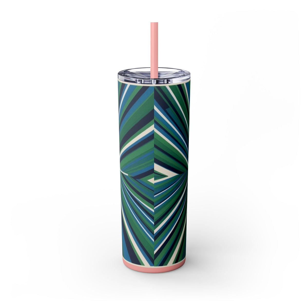 Skinny Tumbler with Straw – 20 oz Stainless Steel Cup