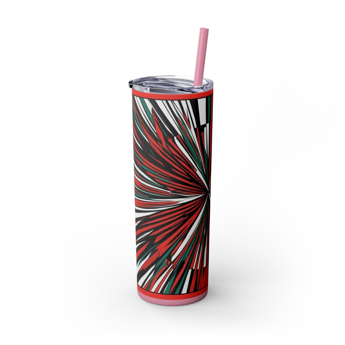 Skinny Tumbler with Straw – 20 oz Stainless Steel Cup