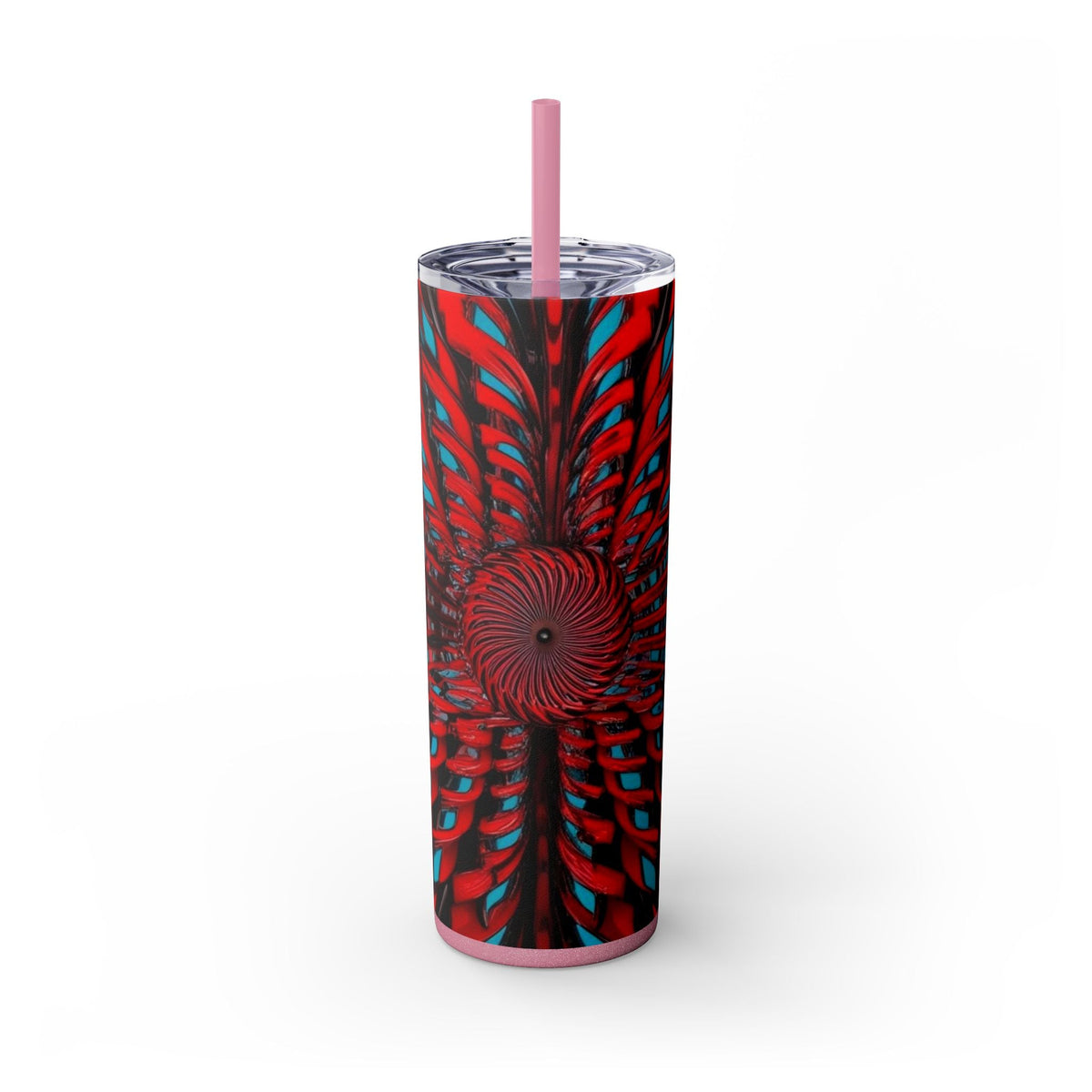 Skinny Tumbler with Straw – 20 oz Stainless Steel Cup
