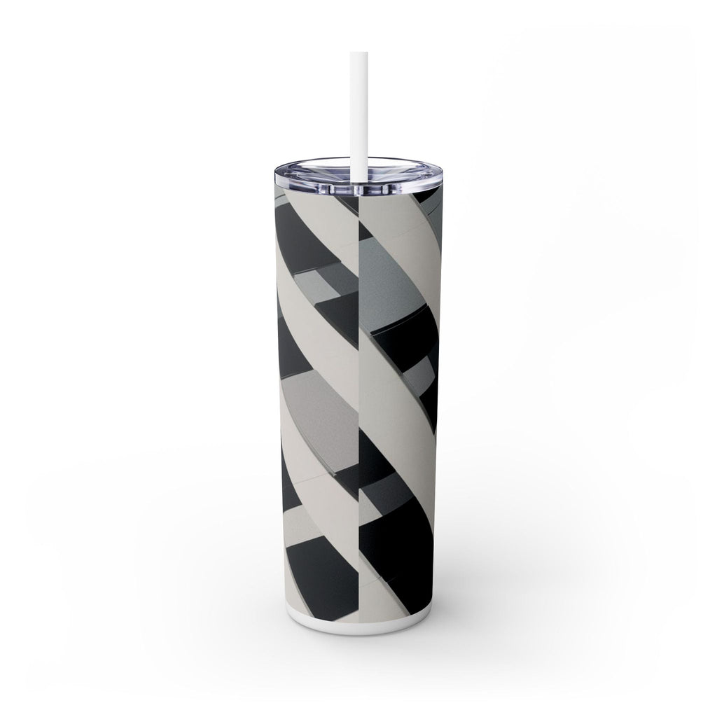 Skinny Tumbler with Straw – 20 oz Stainless Steel Cup