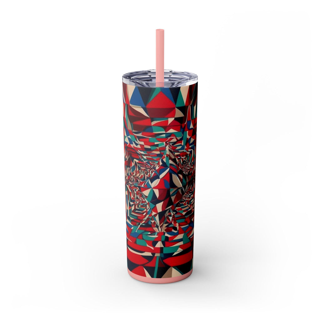 Skinny Tumbler with Straw – 20 oz Stainless Steel Cup