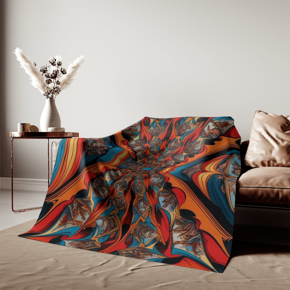 Sweatshirt Blanket – Plush Fleece Throw, 2 Size Options