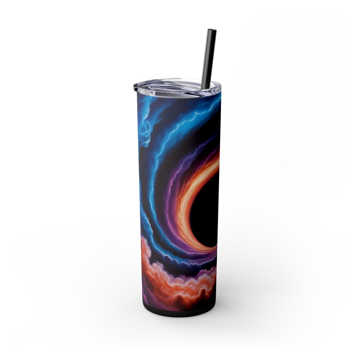 Skinny Tumbler with Straw – 20 oz Stainless Steel Cup