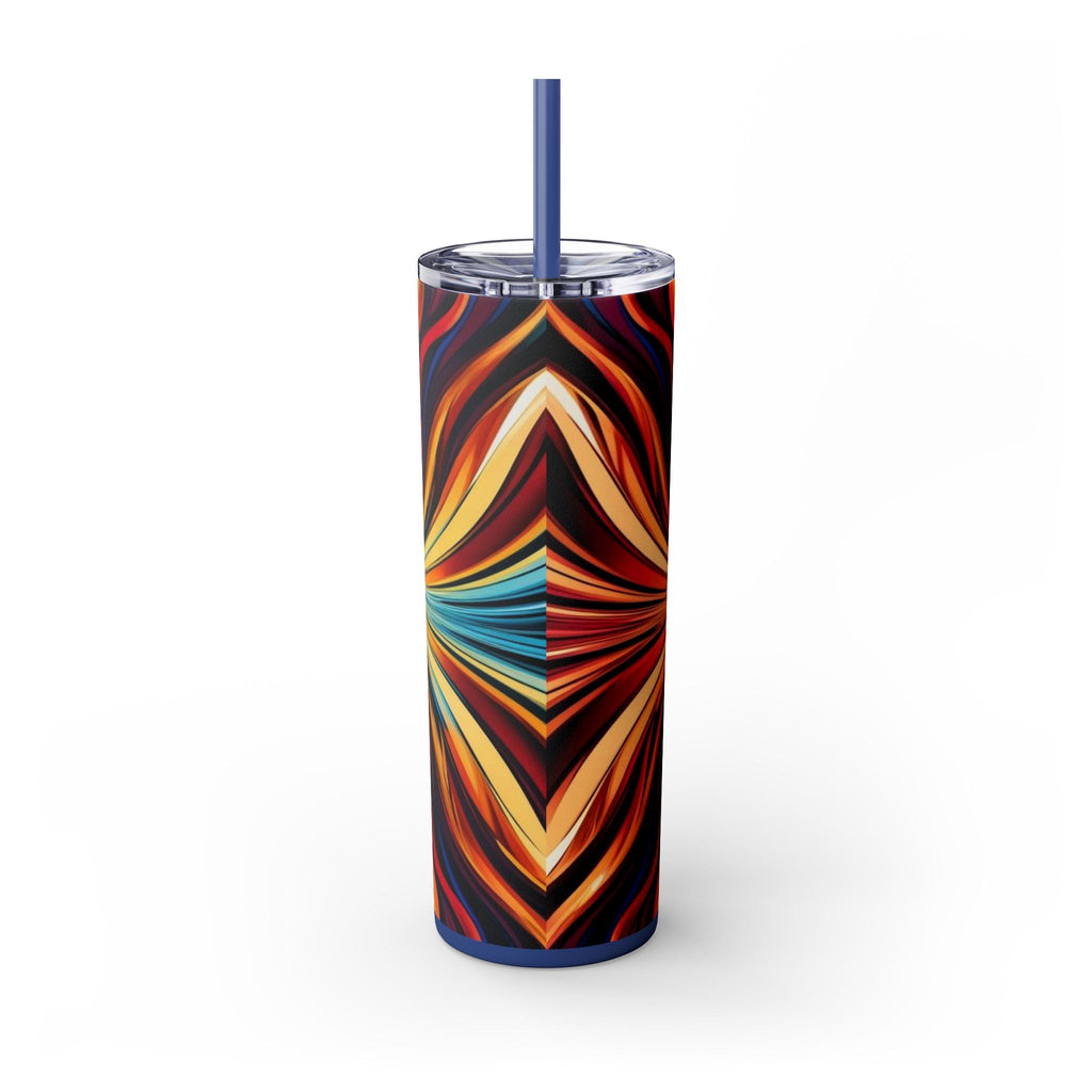 Skinny Tumbler with Straw – 20 oz Stainless Steel Cup
