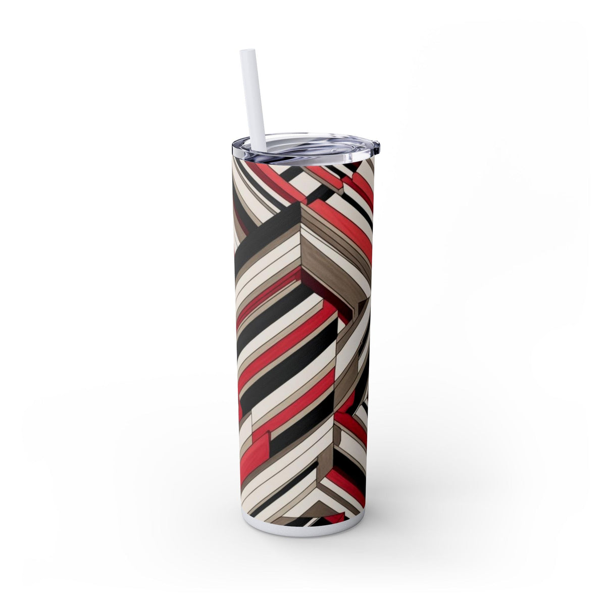 Skinny Tumbler with Straw – 20 oz Stainless Steel Cup