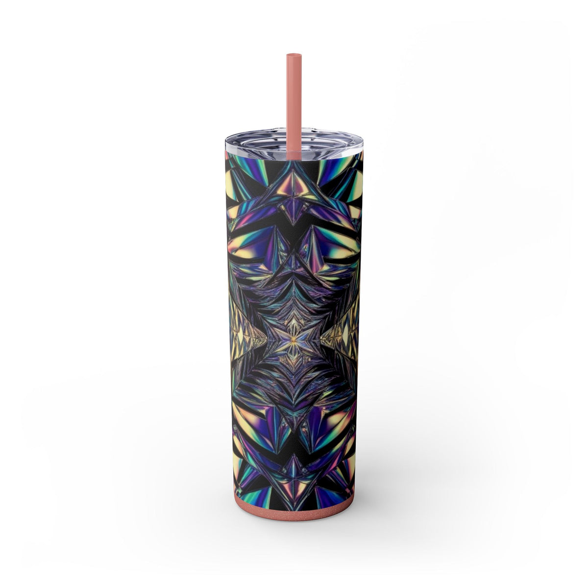 Skinny Tumbler with Straw – 20 oz Stainless Steel Cup