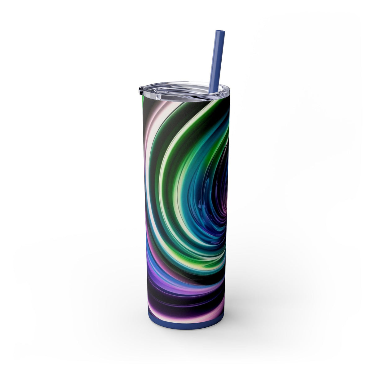 Skinny Tumbler with Straw – 20 oz Stainless Steel Cup