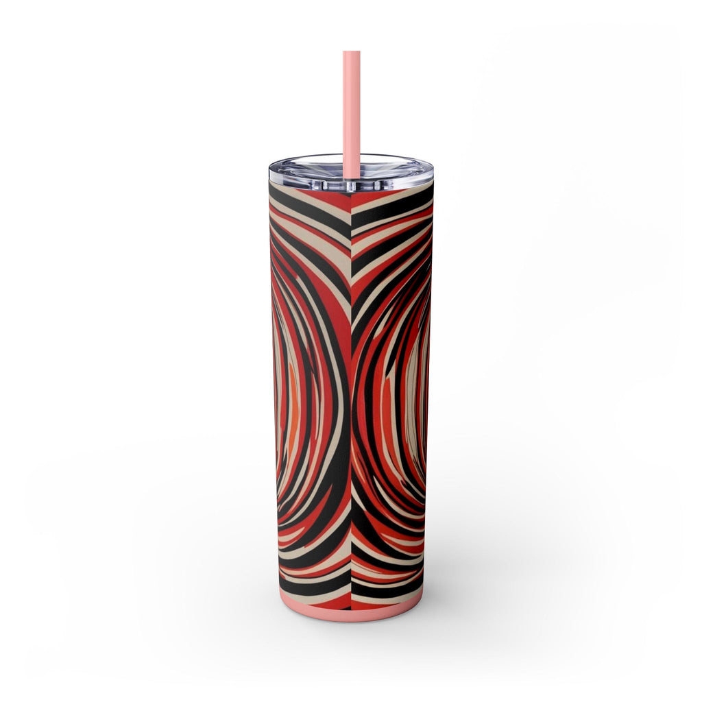 Skinny Tumbler with Straw – 20 oz Stainless Steel Cup