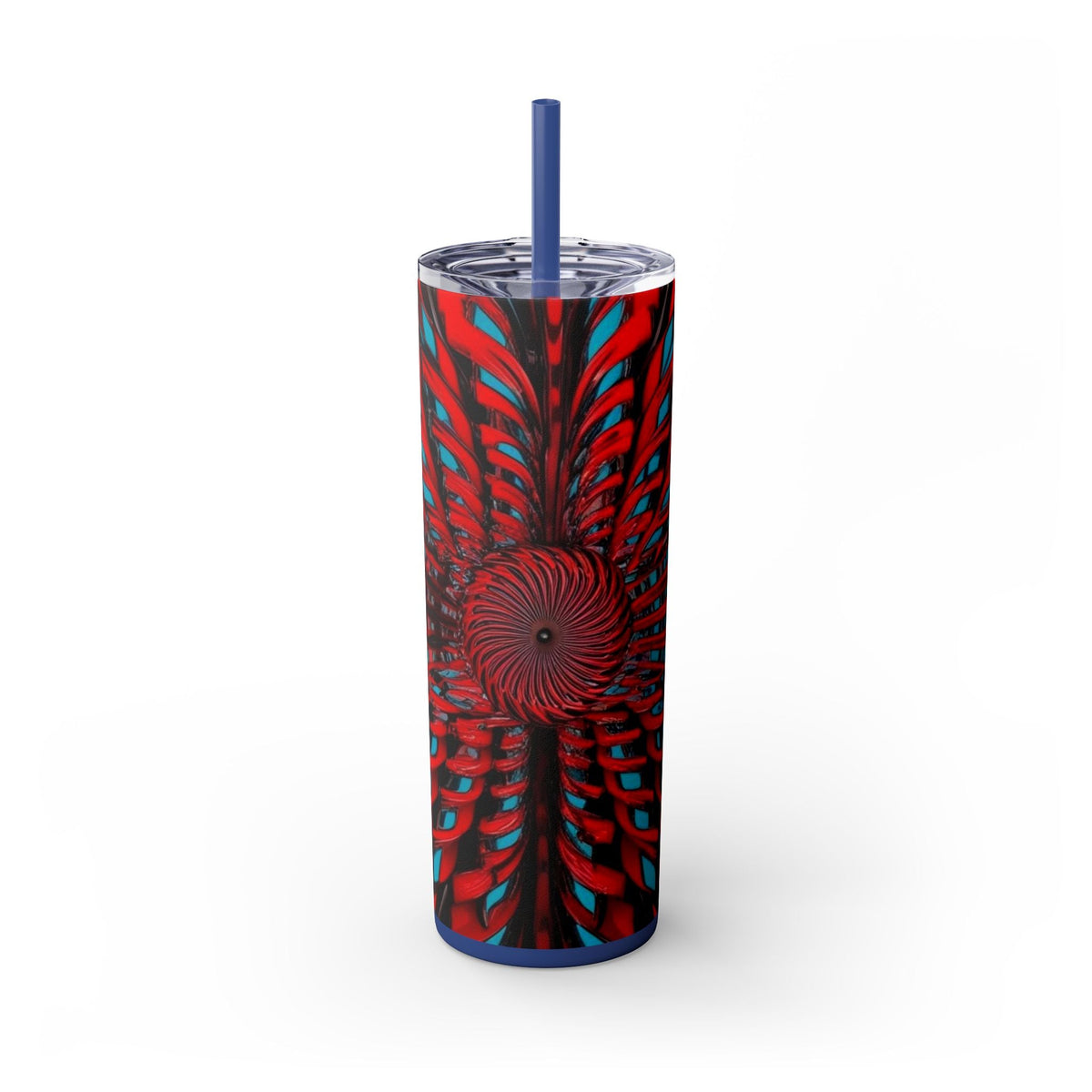 Skinny Tumbler with Straw – 20 oz Stainless Steel Cup