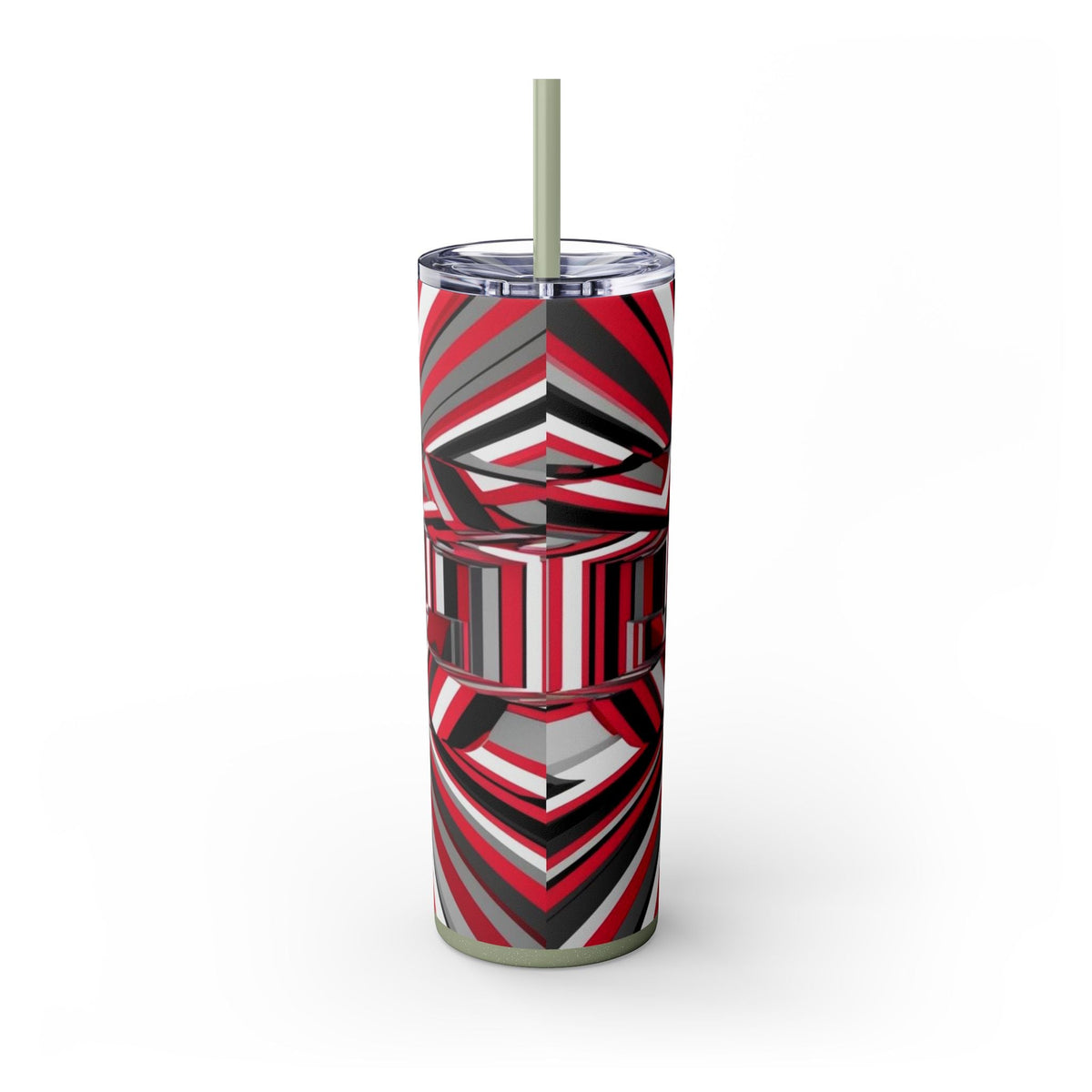 Skinny Tumbler with Straw – 20 oz Stainless Steel Cup