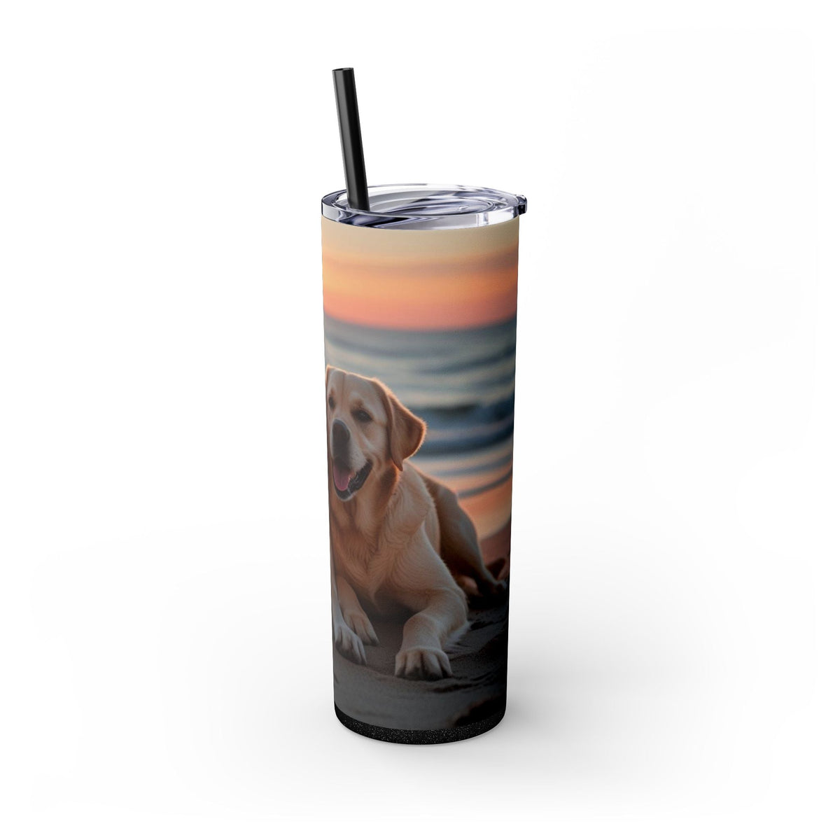 Skinny Tumbler with Straw – 20 oz Stainless Steel Cup
