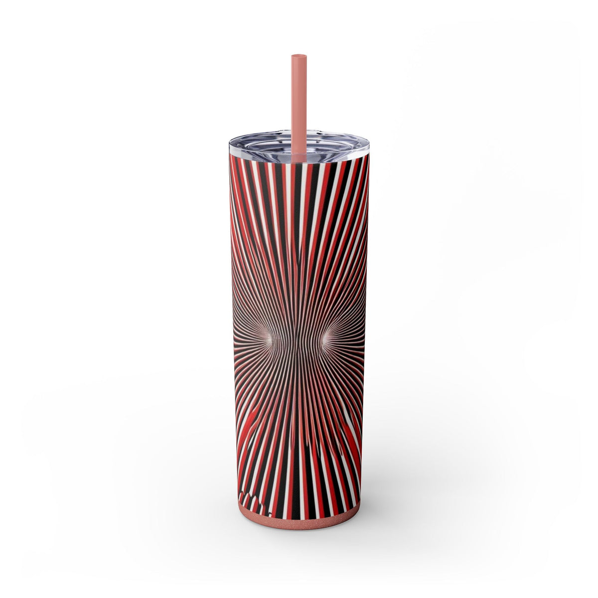Skinny Tumbler with Straw – 20 oz Stainless Steel Cup