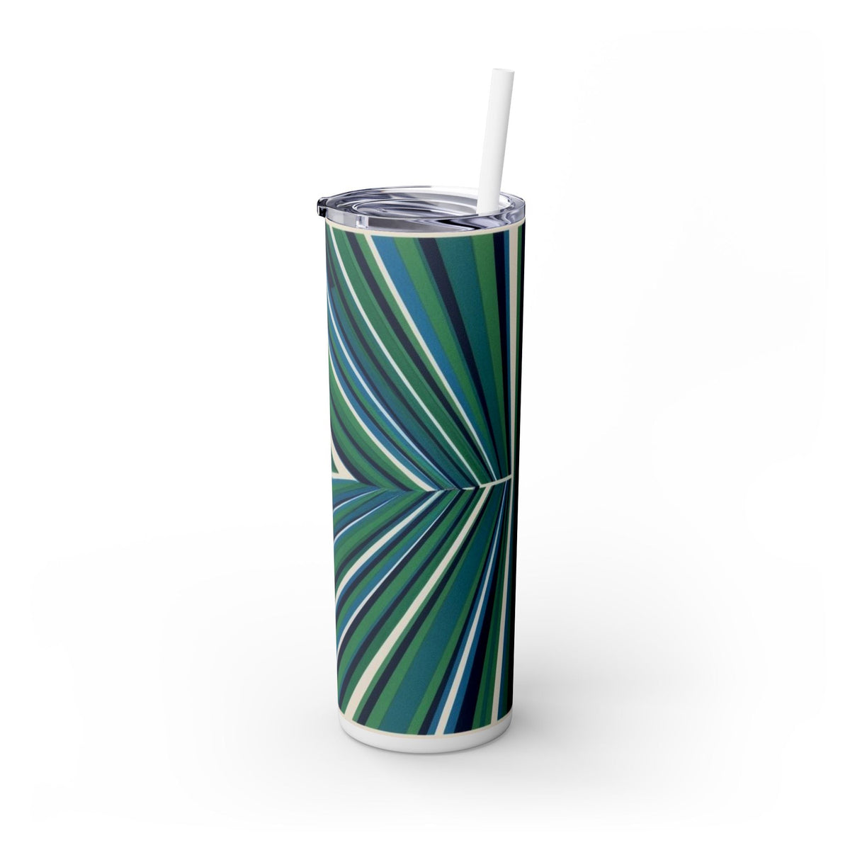 Skinny Tumbler with Straw – 20 oz Stainless Steel Cup