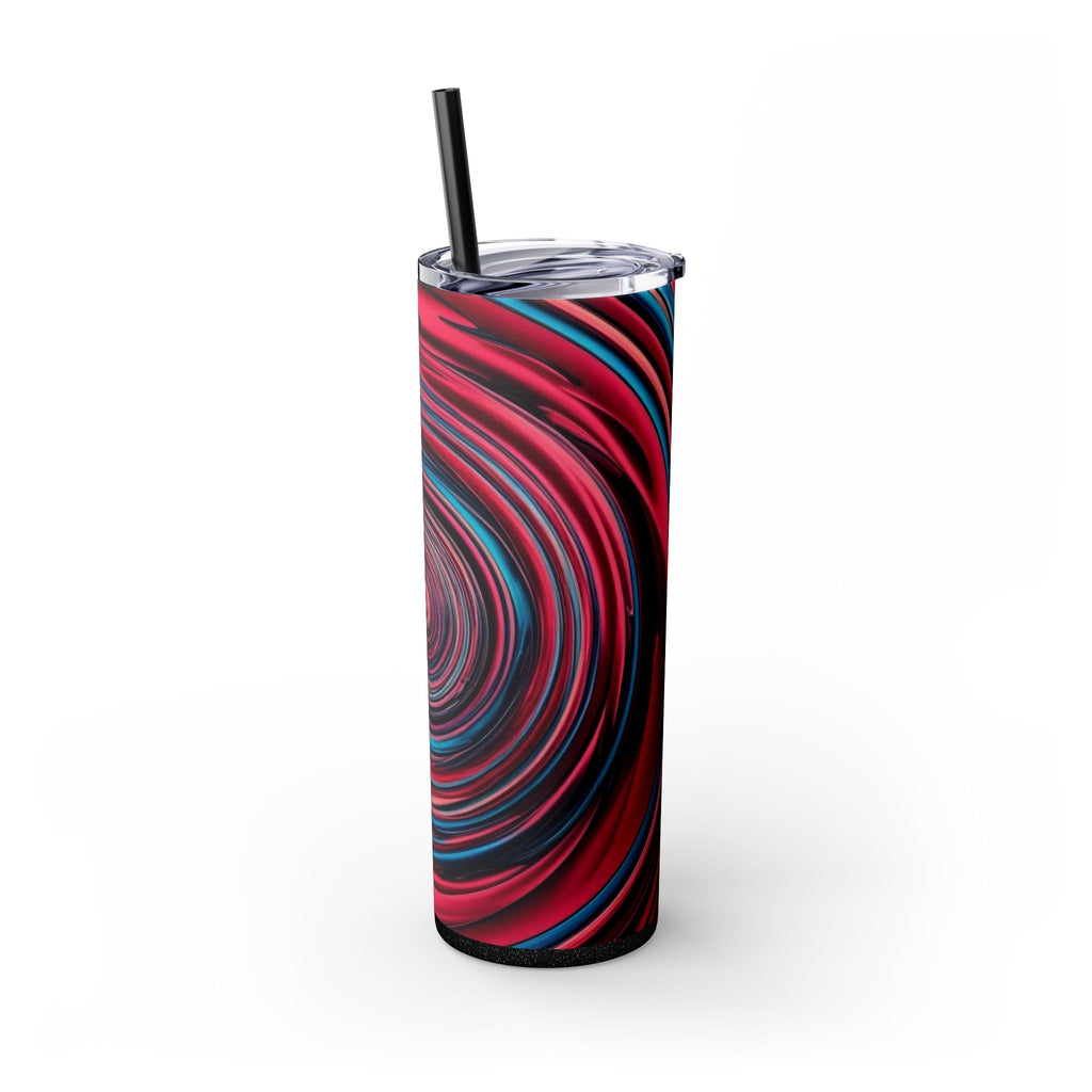 Skinny Tumbler with Straw – 20 oz Stainless Steel Cup