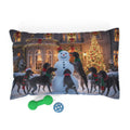 German Shorthaired Pointers Snowman Pet Bed
