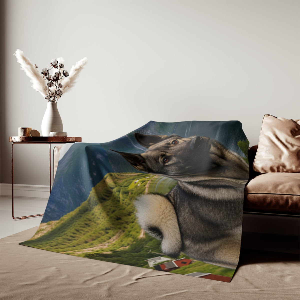Norwegian Elkhound Blanket