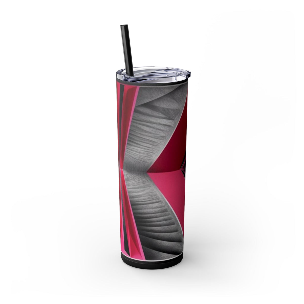 Skinny Tumbler with Straw – 20 oz Stainless Steel Cup