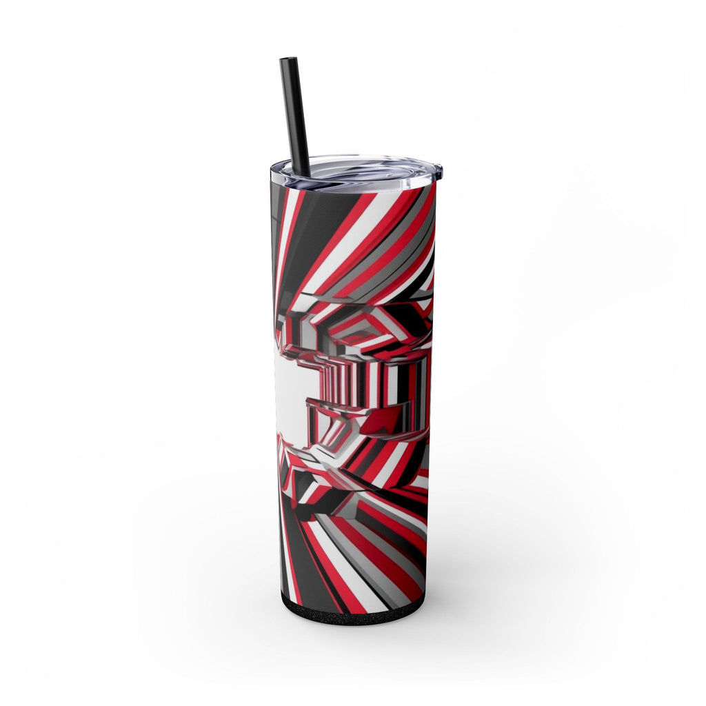 Skinny Tumbler with Straw – 20 oz Stainless Steel Cup