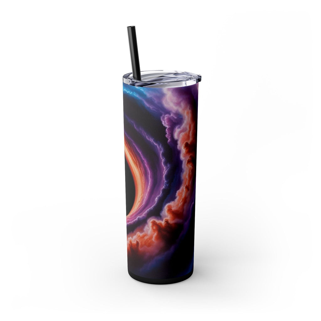 Skinny Tumbler with Straw – 20 oz Stainless Steel Cup