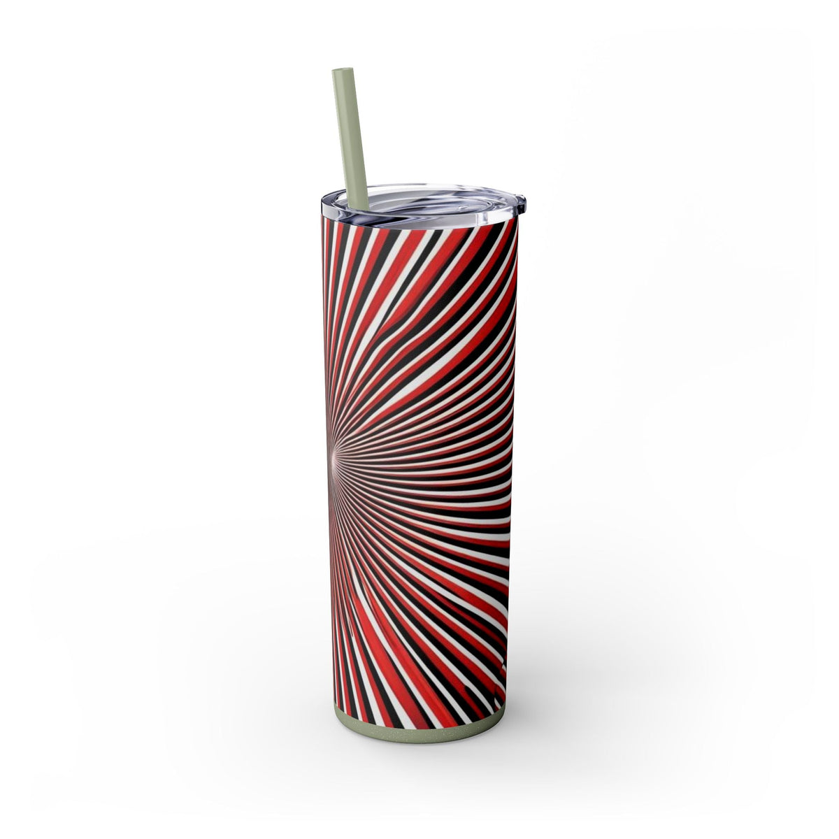 Skinny Tumbler with Straw – 20 oz Stainless Steel Cup