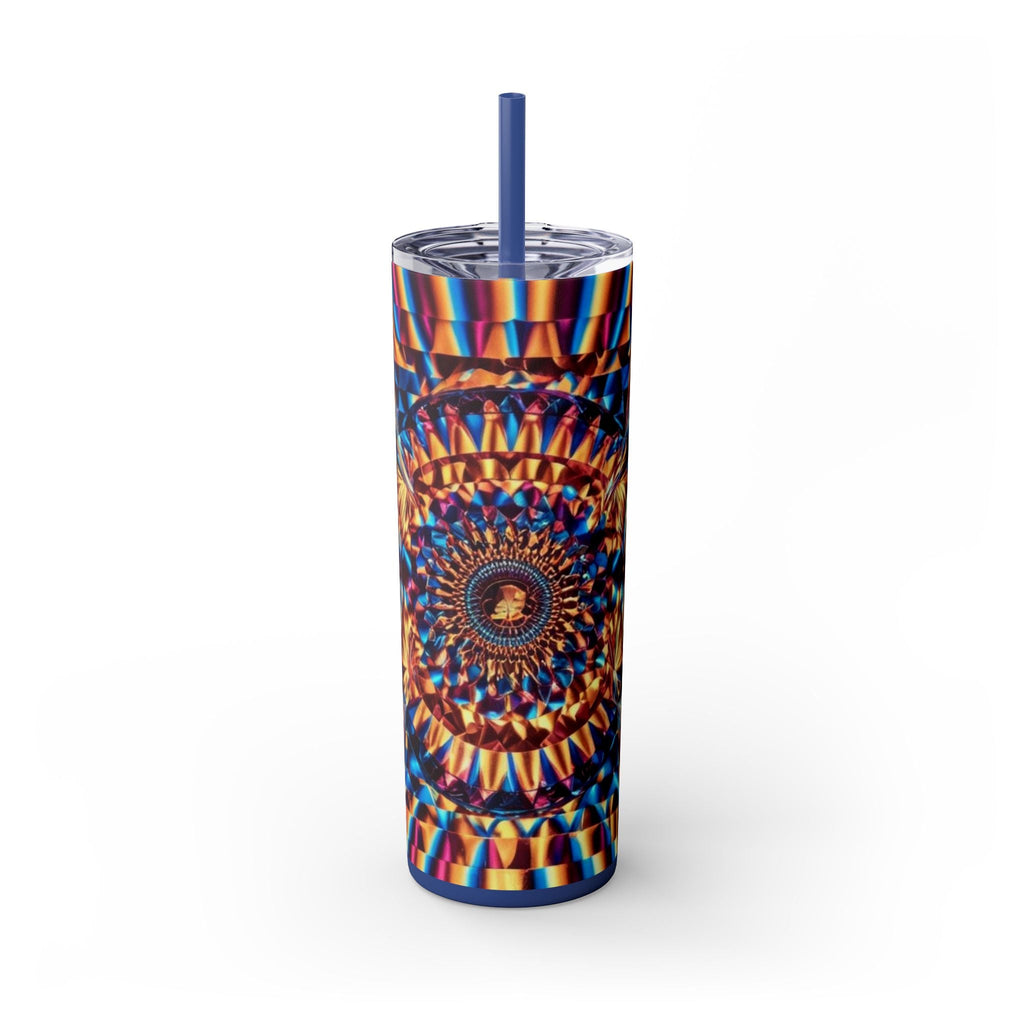 Skinny Tumbler with Straw – 20 oz Stainless Steel Cup
